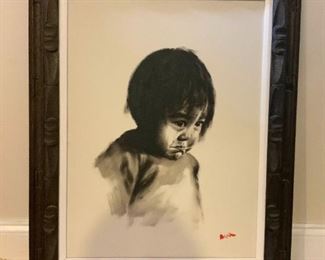 Korean Girl Painting