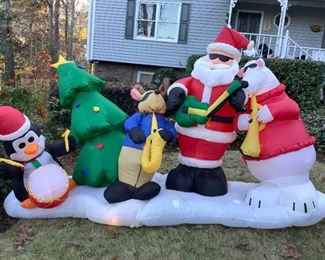 Swingin Christmas Inflatable