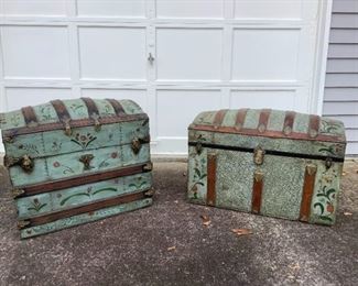 Two Antique Chests
