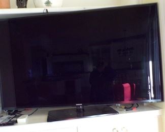 large flat screen TV