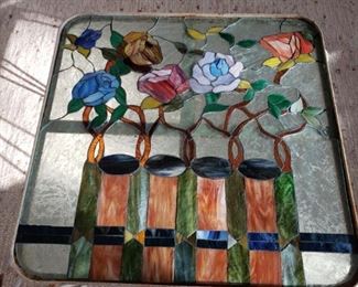 Stain glass table