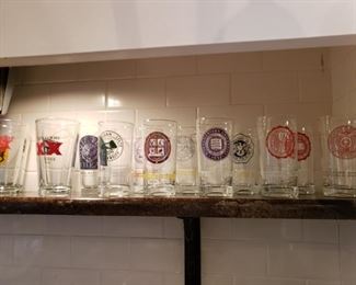 University beer glasses
