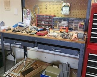 Work bench w light
