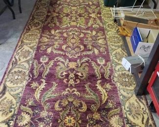 Large rug found in garage