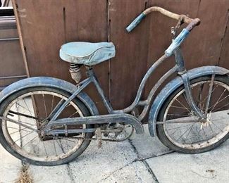 https://www.ebay.com/itm/125424849380	JF7012 Vintage Blue Kids Bicycle LOCAL PICKUP		BIN	45.99

