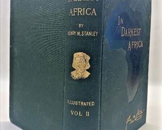 https://www.ebay.com/itm/125424849350	NC710 ANTIQUE BOOK "IN DARKEST AFRICA, VOL II" BY HENRY STANLEY COPYRIGHT 1890 		BIN	99.99
