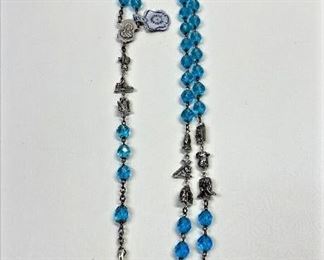 https://www.ebay.com/itm/125424849384	PO1048 ROSARY EXTRA LONG, BLUE BEADS AND "INDESTRUCTIBLE TWISTED WIRE" 		BIN	19.99
