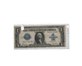 https://www.agesagoestatesales.com/product/lrm8409-us-one-1923-horse-blank-large-note-fr237-speelman-white/120	LRM8409 US One 1923 Horse Blank Large Note FR237 Speelman / White			 $65.00 
