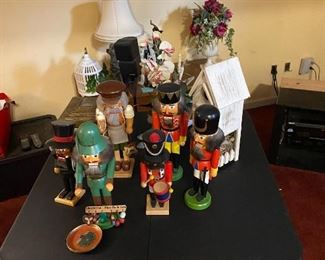 Vintage holiday nutcrackers 
