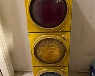 Crouse Hinds Traffic Light - Wired for 120v AC.