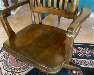 Vintage Sikes Swivel Tilt Back Office Chair
