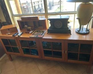 Long cabinet or bookcase