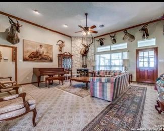 Elk, eland, audad, hartebeest, lechwe