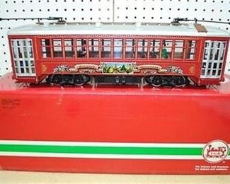 Lot 002
22382 LGB Christmas Streetcar, Sound, Collection Item