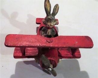 Lot 090
Vintage Mickey Mouse Toy Metal Airplane