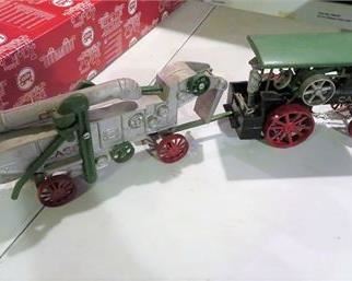 Lot 091
Case Steam Farm Tractor with Farm Equipment