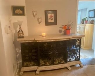 Iron & Stone Wine Rack