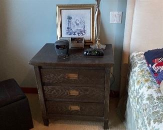 second bedside table sold as a set with dressers