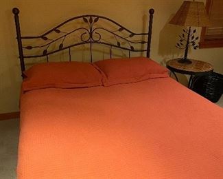 full view of the queen bed sold in previous photo