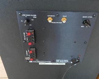 back view of the M & K sub