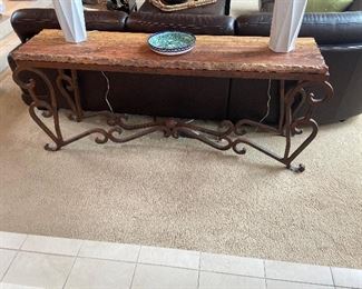 another view of the console