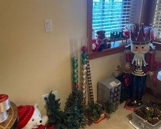 more holiday decor for in-person shopping days only.