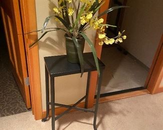 Iron occasional table $80