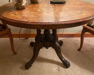 closer view of the table