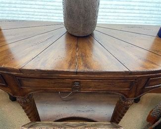 close up of console top