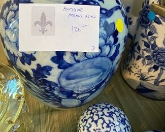 Antique Asian Urn $120