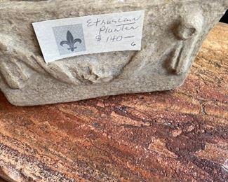 single stone planter $140