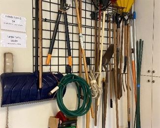 hand and lawn tools for sale