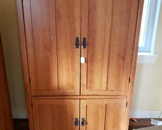 Mission Style Tall Cabinet