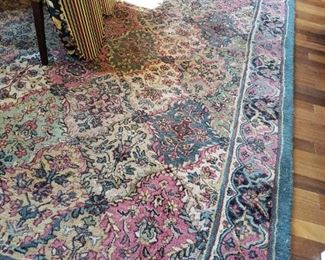 Wool Persian Style Carpet from India hand tuffed - great colors 