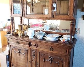 Antique Buffet - With lots of wonderful detail. 