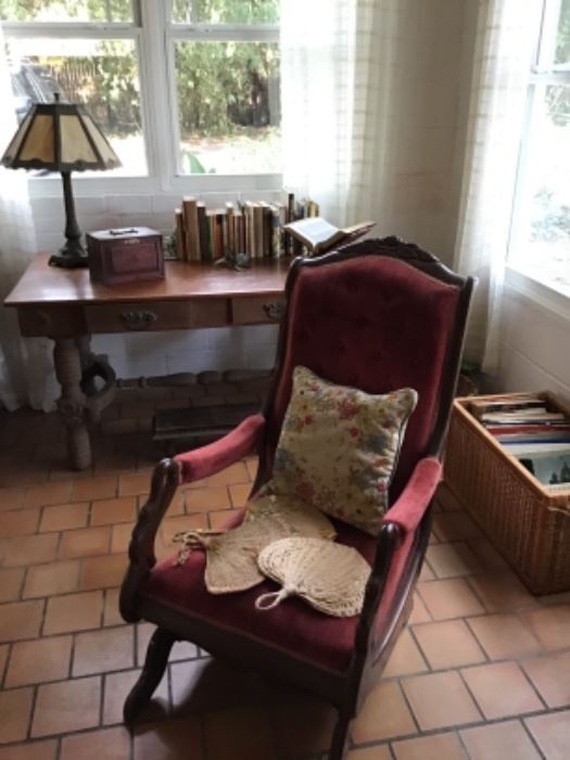 Nice old library table 