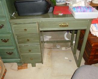 Painted small desk
