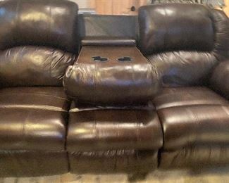 Couch with Cup Holders