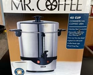 Mr. Coffee 45 Cup Coffee Urn in Box 