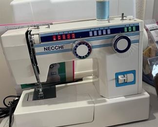 Vintage Necchi Sewing Machine 