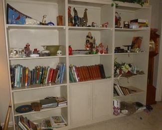 Shelving w/misc