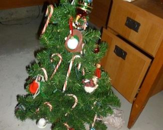 Golf themed x-mas tree