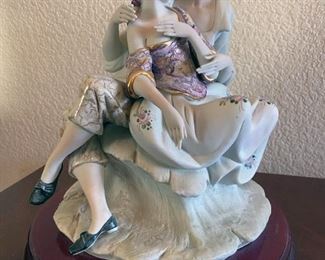 Vittorio Sabadin Capodimonte porcelain statuette