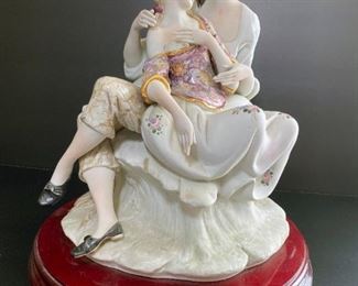 Vittorio Sabadin Capodimonte porcelain statuette