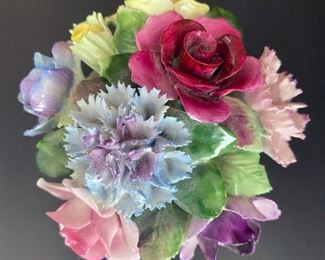 Royal Adderley bone china flower bouquet (Made in England)
