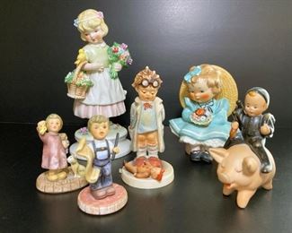 Hummel children themed figurines
