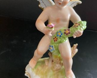 Dresden porcelain cherub