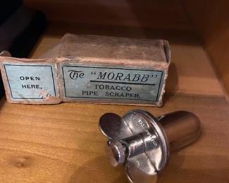 Adjustable, 1930s Morabb Tobacco Pipe Scraper (used to ream out the bowl of the pipe to clean it)