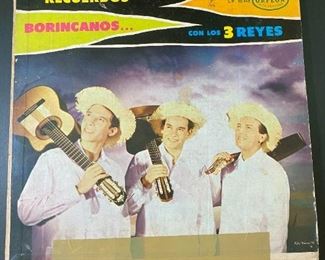 Recuerdos Borincanos con los 3 Reyes vinyl record album