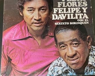 Felipe Y Davilita, Sexteto Borinquen – Canciones De Pedro Flores LP 1973